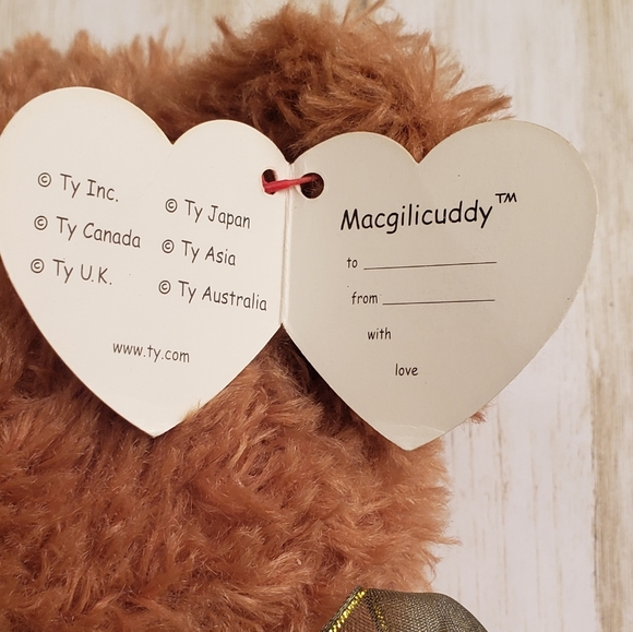 TY Classic "MACGILICUDDY" The Irish Bear - Picture 10 of 10